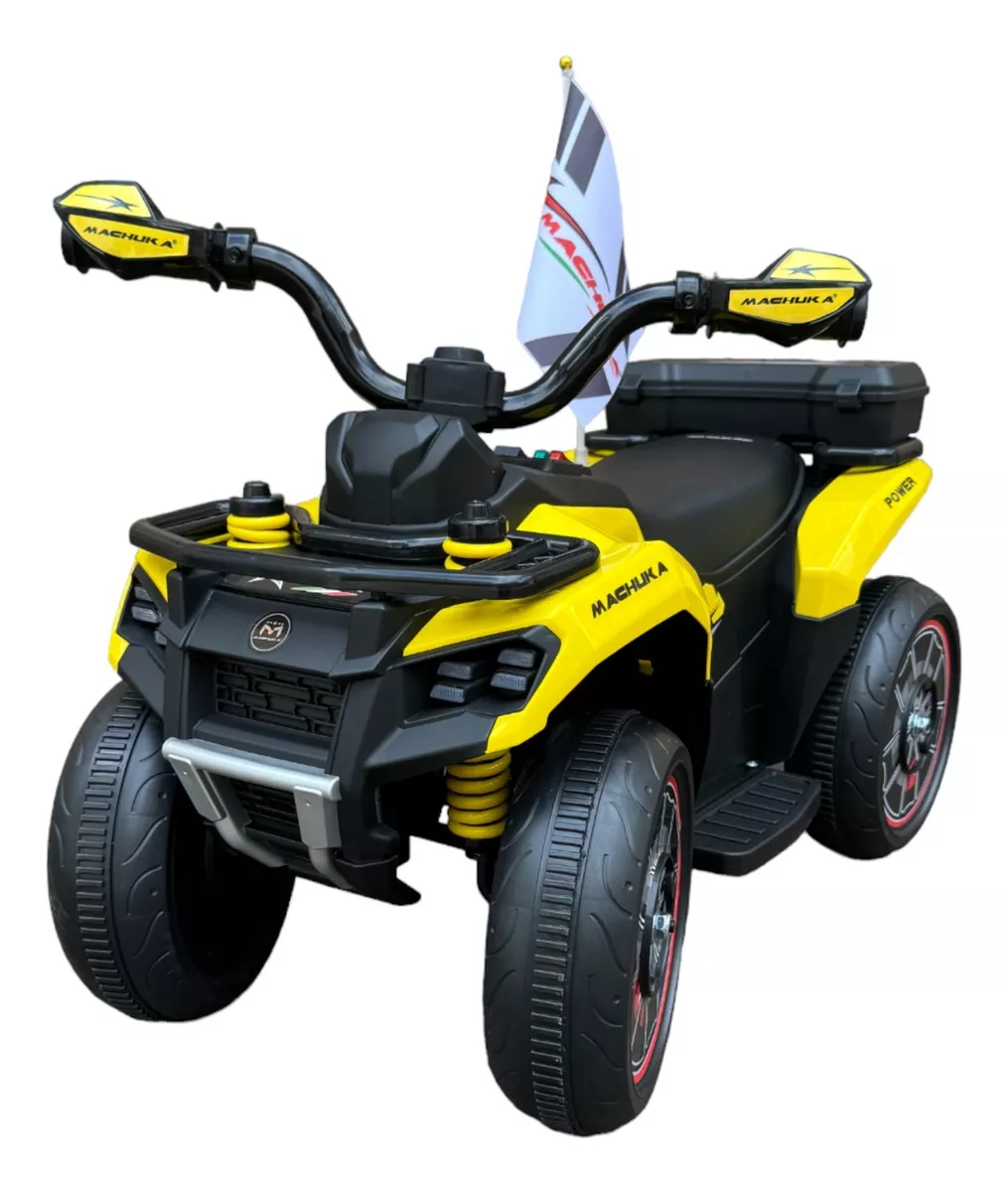 Cuatrimoto El&eacute;ctrica Recargable Atv 6v Luz/vapor Machuka R59