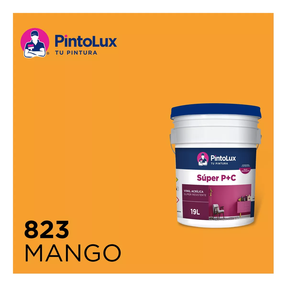 Pintura Pintolux Pc 19l Acrílica