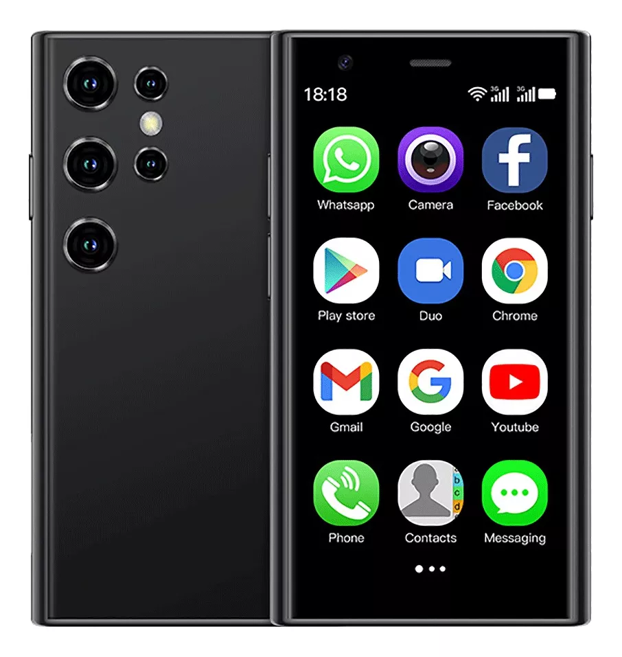Soyes S23pro Mini smartphone 3.0 Pulgadas Cuatro Núcleos 2gb Ram 16gb Rom 3g Wcdma Android 8.1 Estudiante Bolsillo Celular Wifi Gps Android Teléfonos