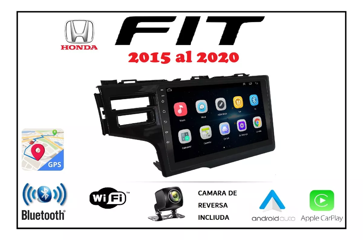 Estereos De Pantalla Honda Fit 2015 Al 2020 Carplay 4gb/64gb