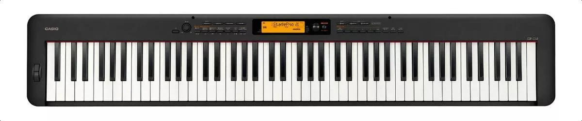 Piano Casio Digital De 88 Teclas Cdp-s360bk Con Pedal Negro