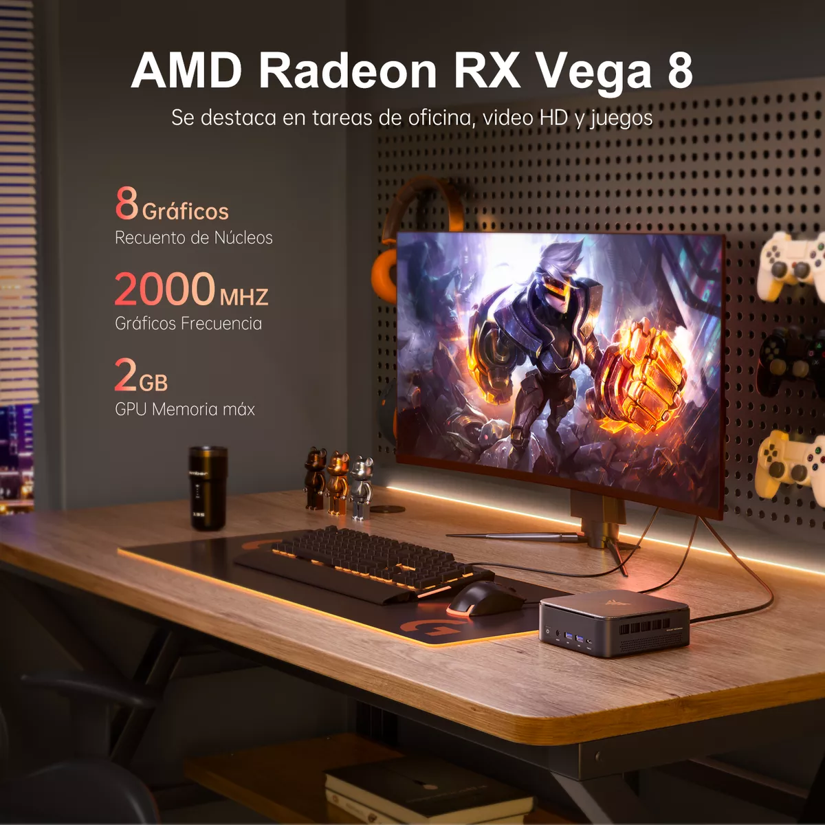 Mini Pc Amd Ryzen 7 5825u 16gb Ram 512gb Con Windows 11 Pro