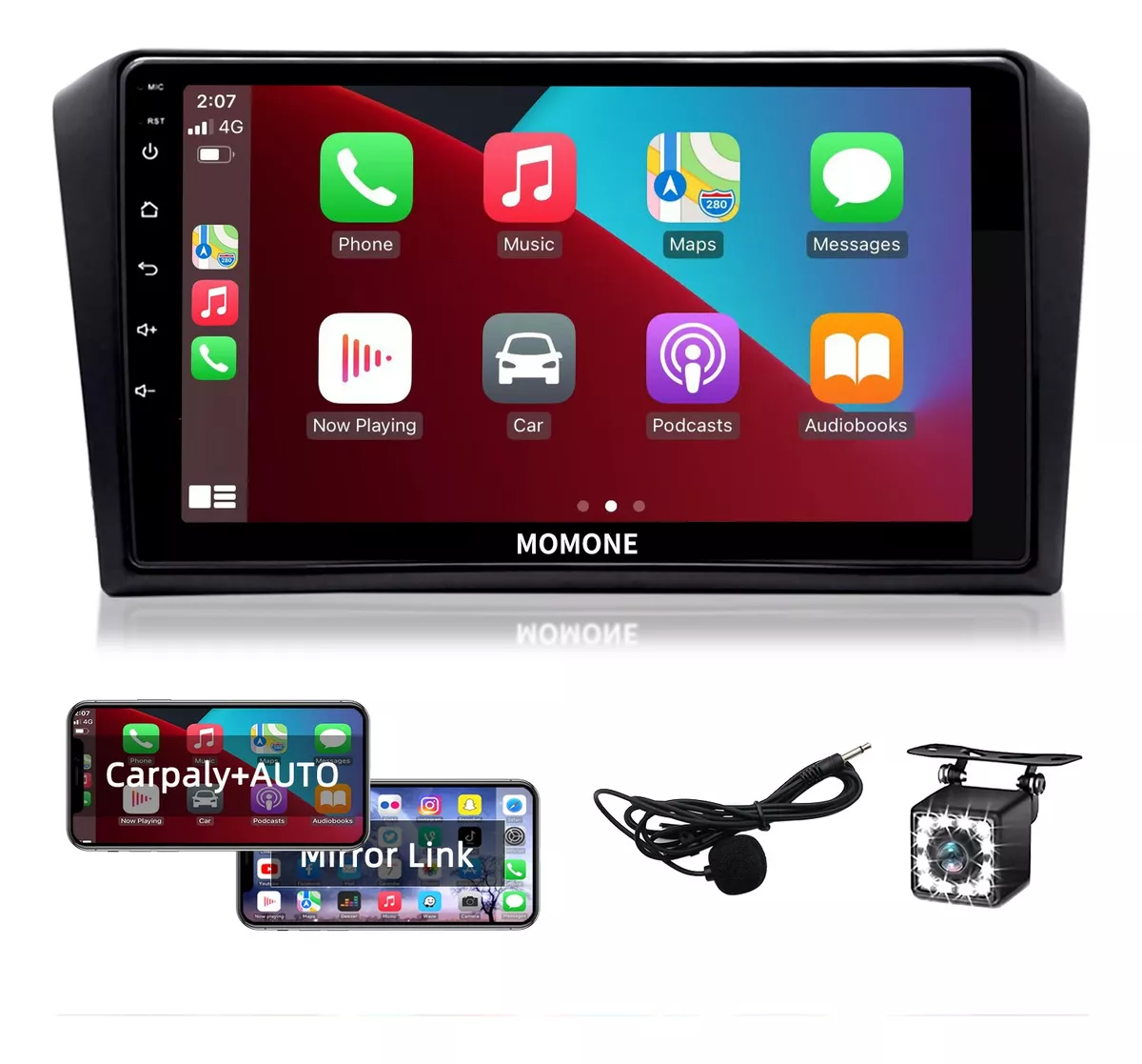 Est&eacute;reo 2+32gb Carplay Para Mazda 3 2004-2009 Gps C&aacute;mara