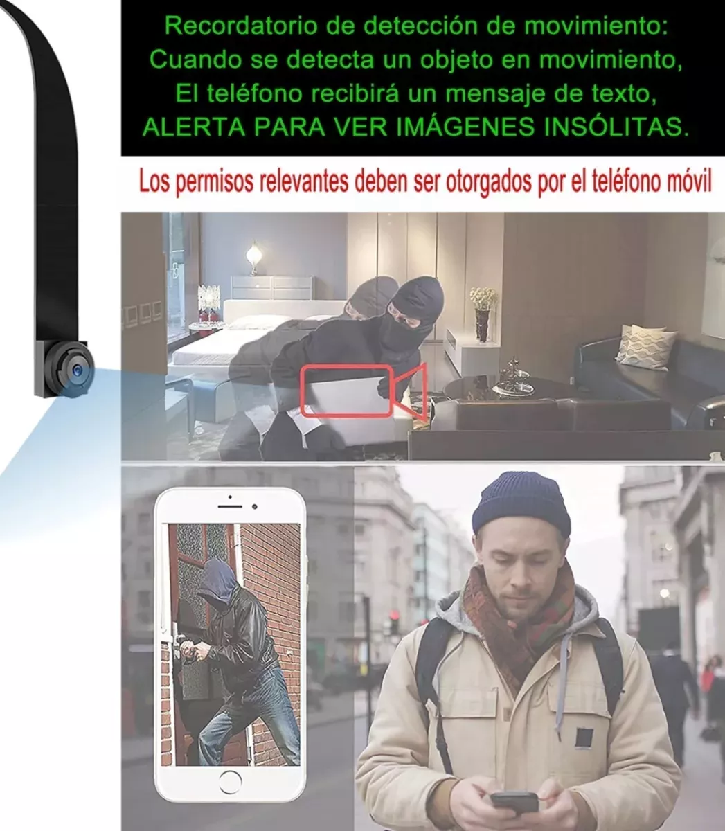 Mini Cámara Espía Oculta 5g Wifi Cámara Hd, Cámara B2cmxfull