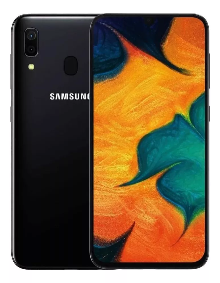 Samsung Galaxy A30 (32 Gb) Negro 3 Gb Ram (Reacondicionado)