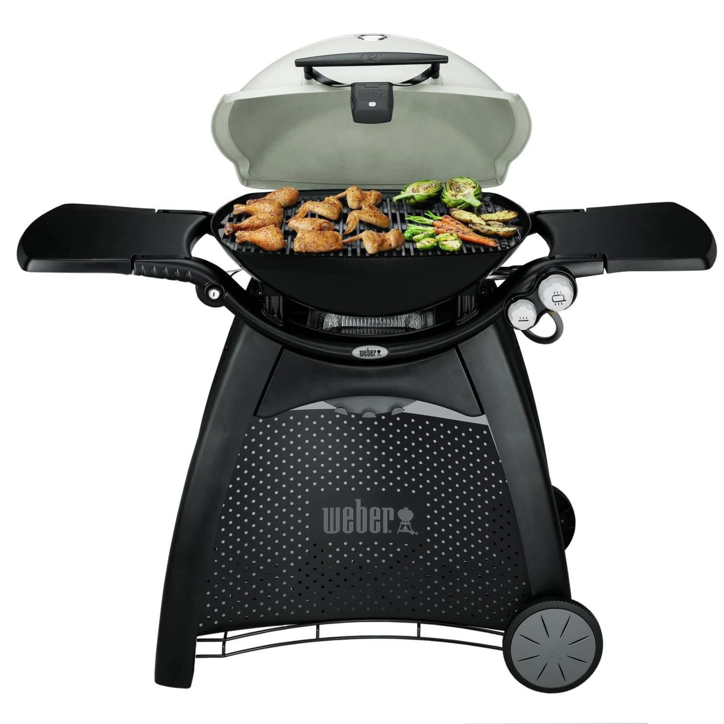 Weber Q 3200 Propane Gas Grill-Titanium-57060001