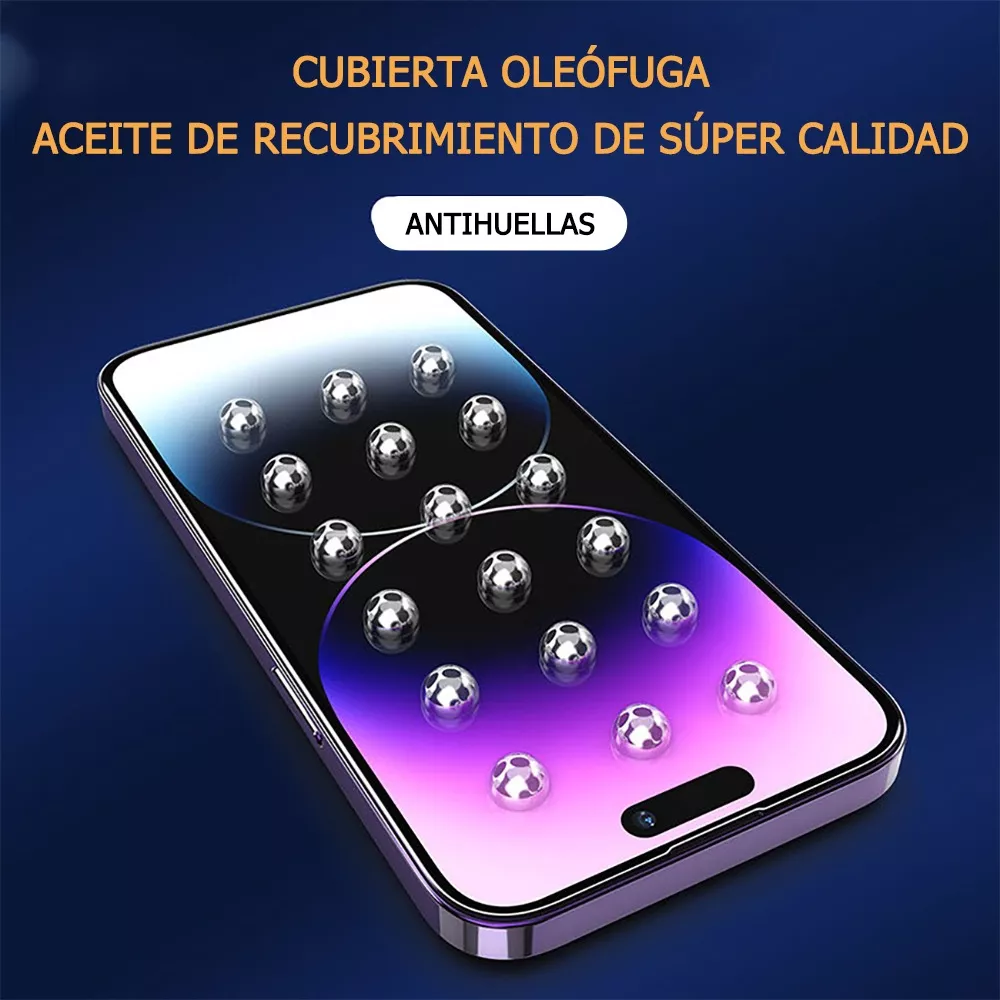 2 Piezas Mica Cristal Templado Hd Para iPhone