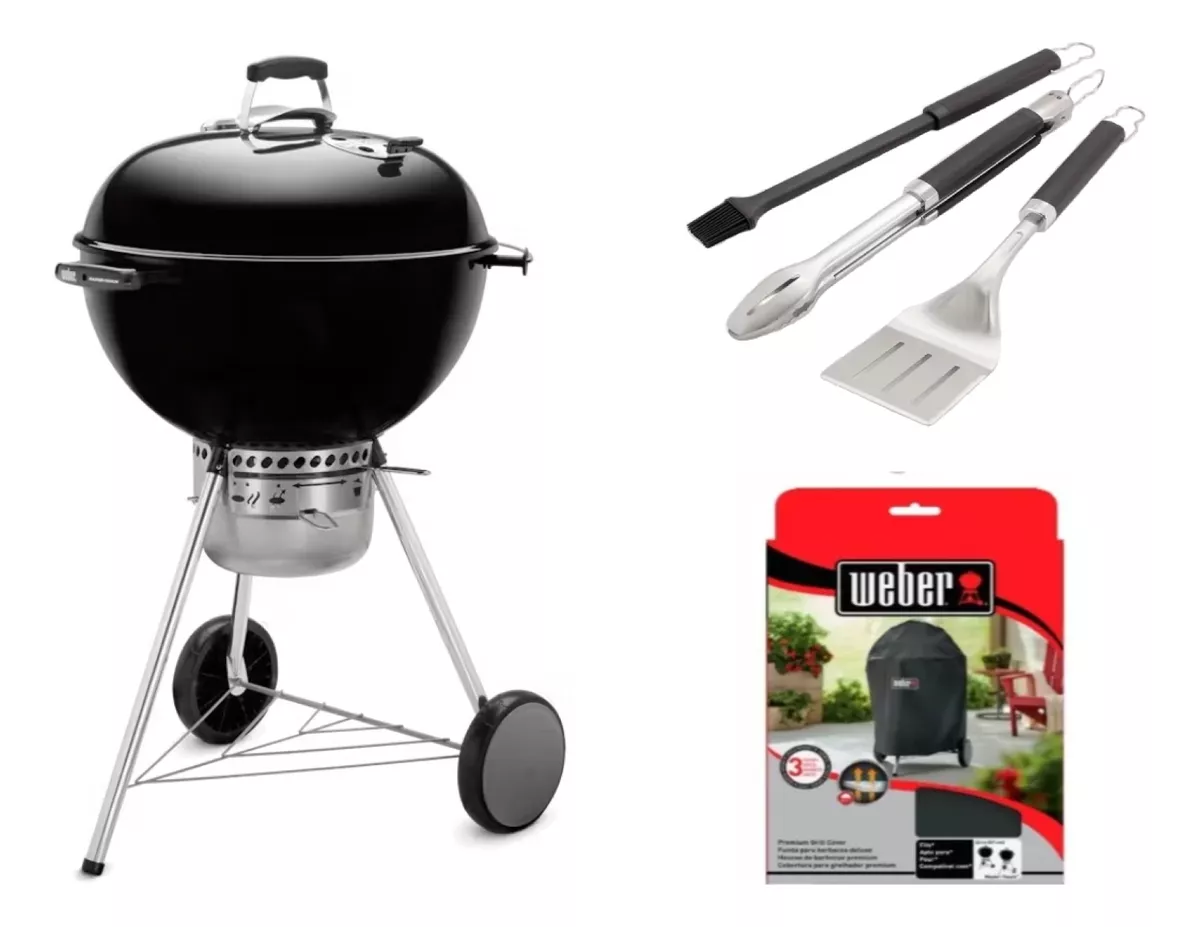Asador Master Touch 22 Weber kit 3