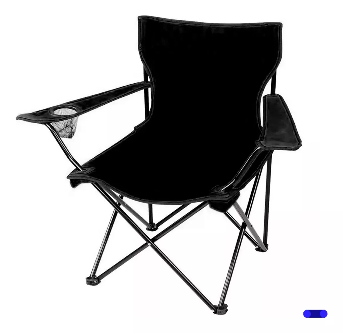 kit 2 Sillas Plegables Camping Jardín Playa Alberca Pesca