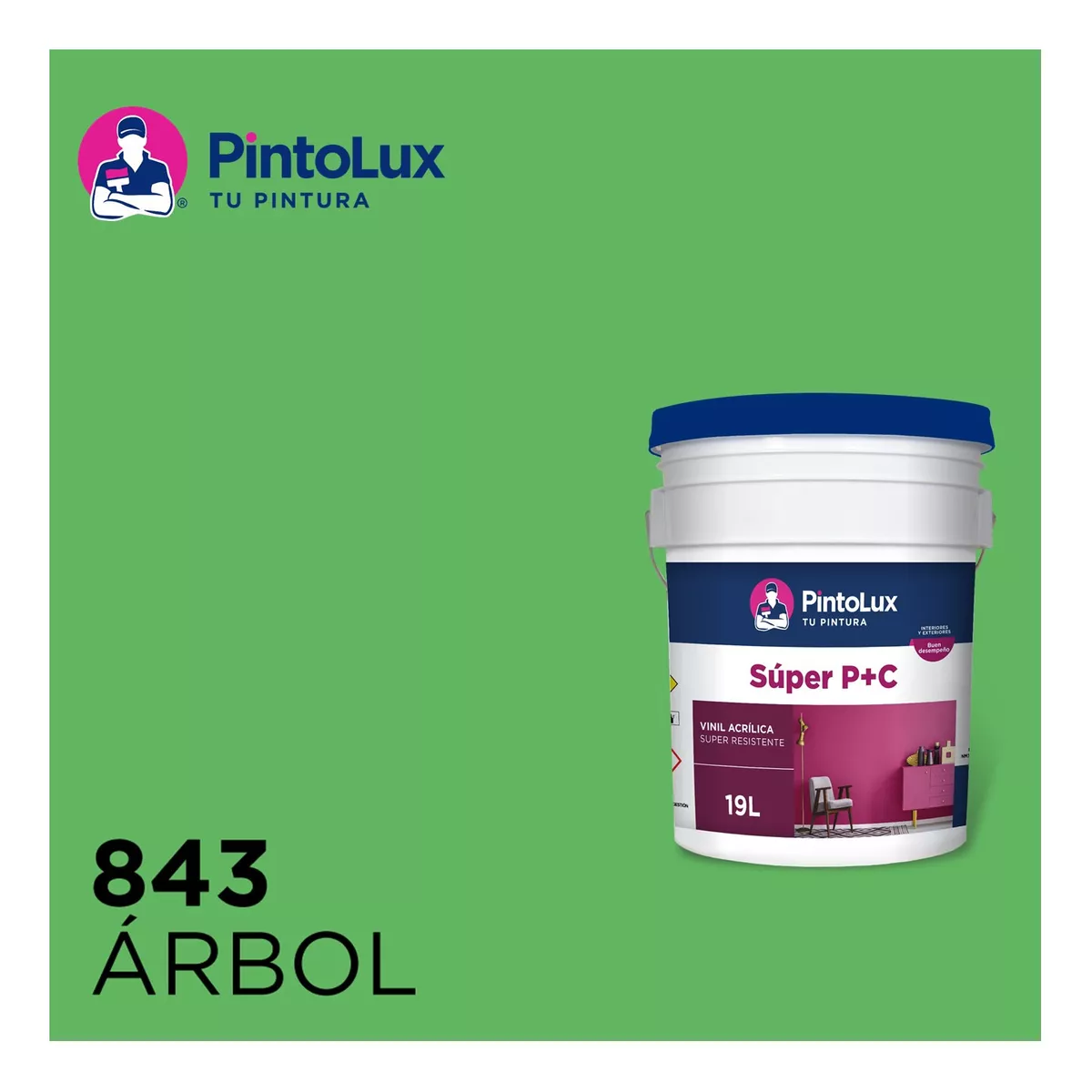 Pintura Pintolux Pc 19l Acrílica