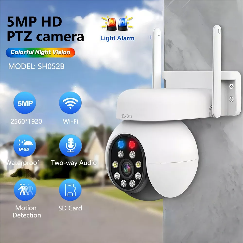 Ojo 5mp Cámara De Seguridad Wifi Camara Vigilancia Hd 4k