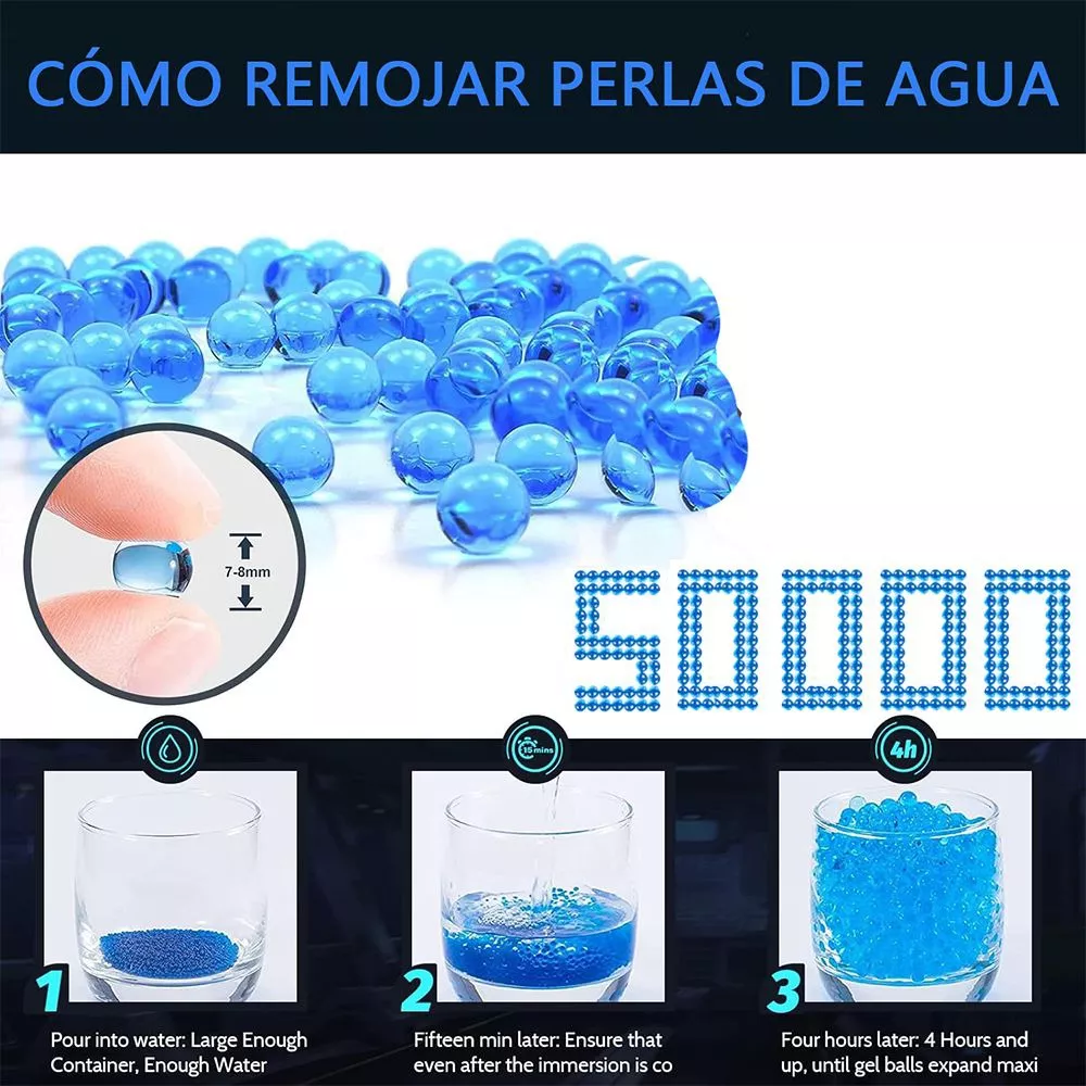 Pistola De Juguete Infantil De Bola De Hidrogel M82a1 110cm