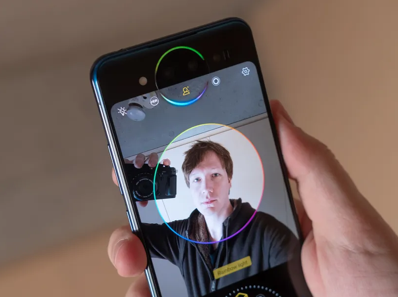 5G celular com tela dupla-face