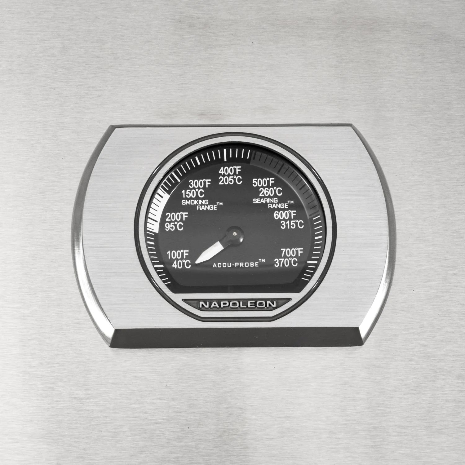 Parrilla de gas propano Napoleon Prestige 500 con quemador trasero infrarrojo y quemador lateral infrarrojo y kit de asador-P500RSIBPSS-3