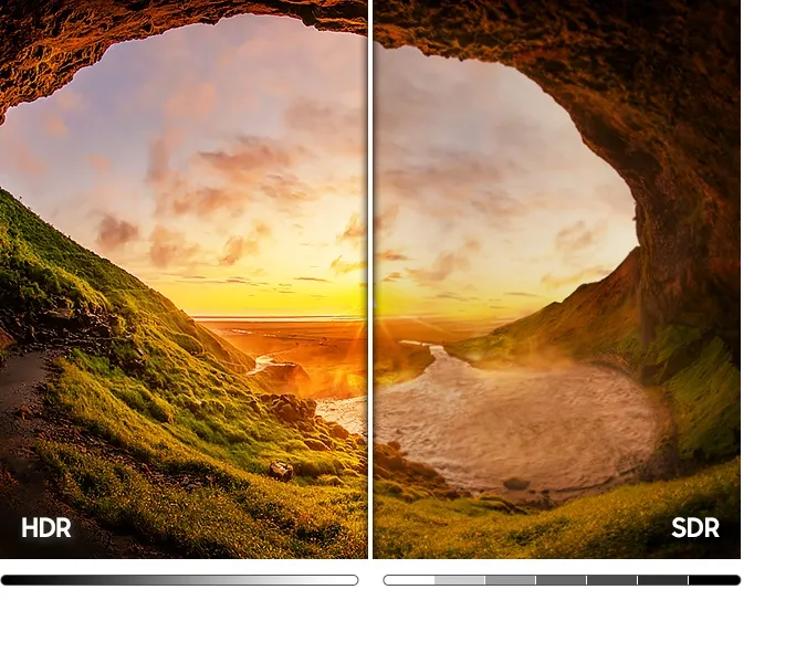 Smart TV con resolución 4K UHD