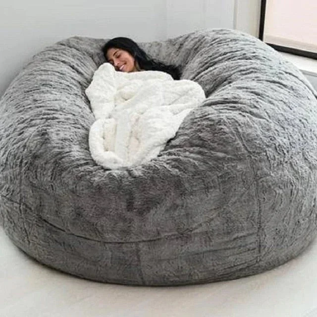 💕 Gran sof&aacute; tumbona Lazy Bean bolsa