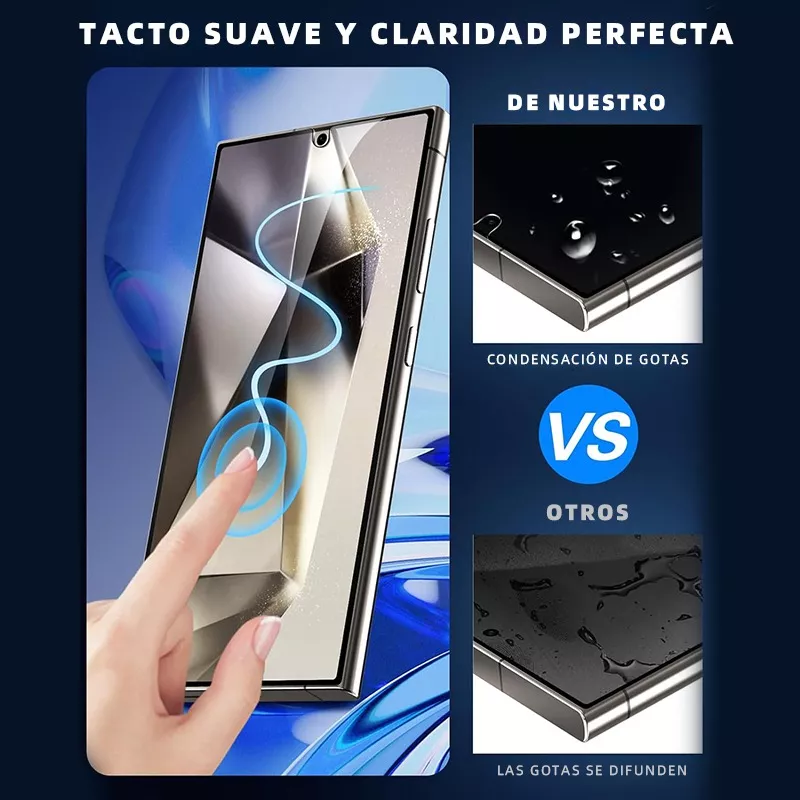 2 Micas Cristal Templado 9h Para Samsung Galaxy S24 Ultra