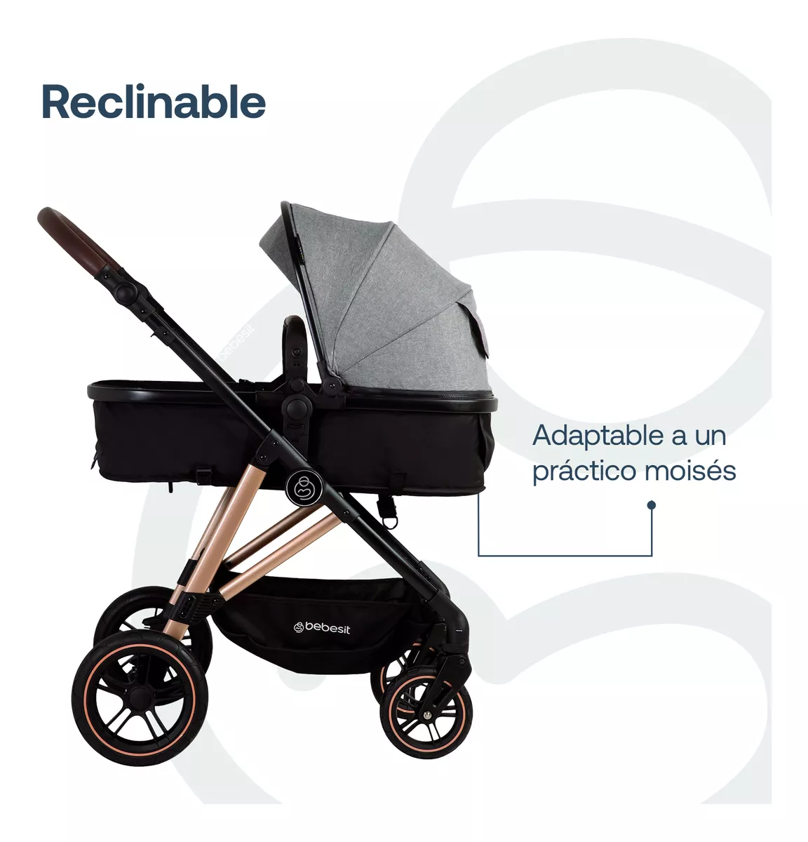 Travel System Bebesit Neo Carriola Infantil Silla De Coche