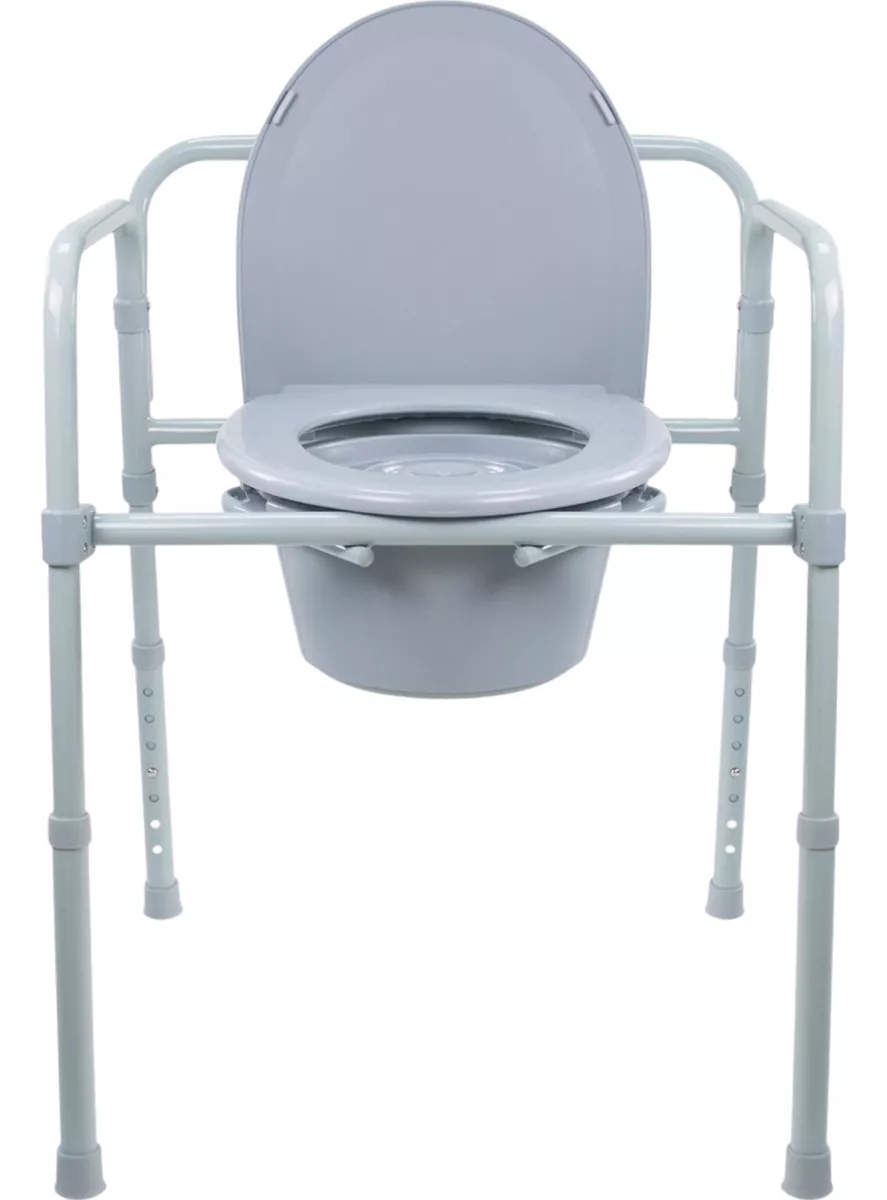 Silla Comodo Aumento Wc Ba&ntilde;o Portatil Adulto Plegable