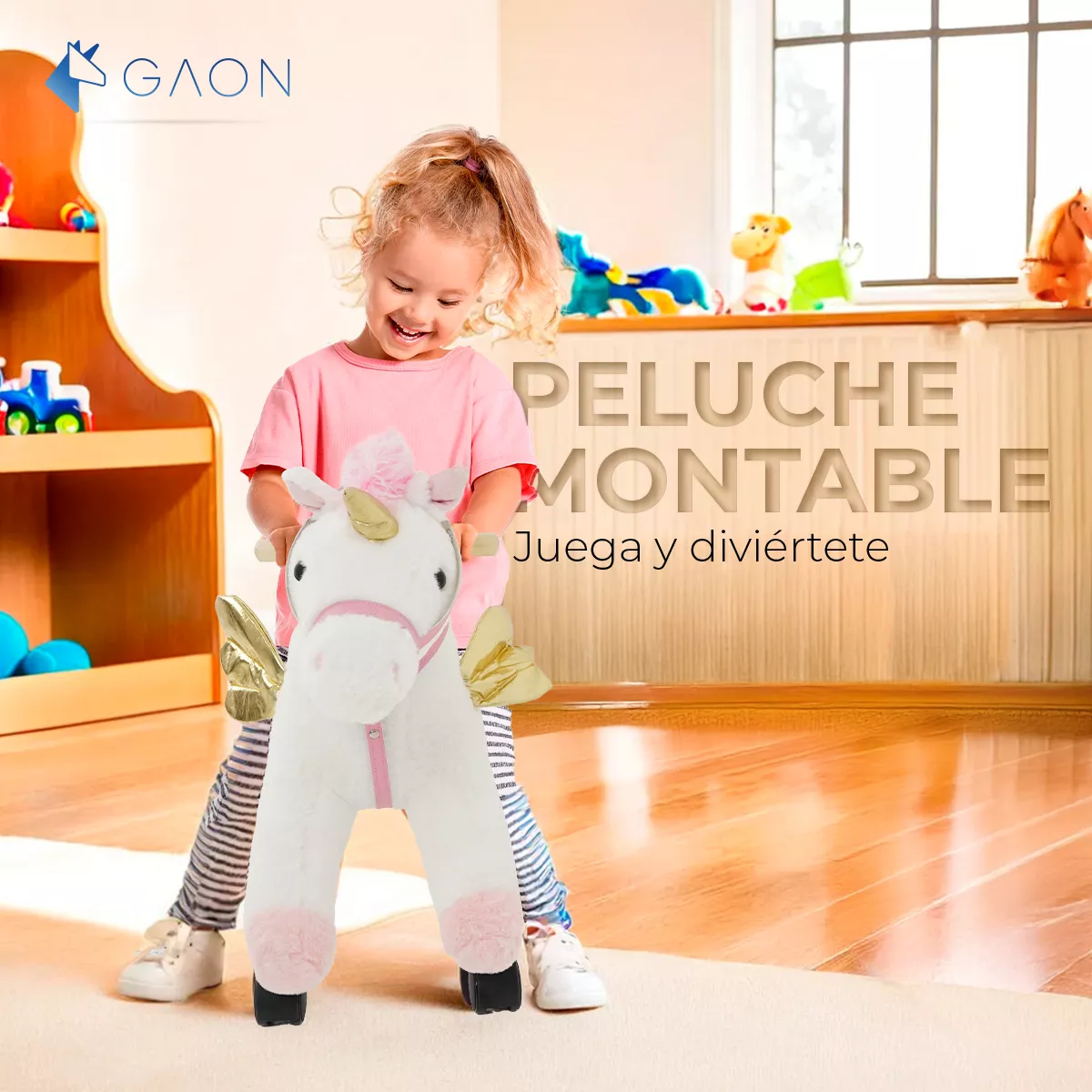 Juguete Montable De Balance Para Niños De Figuras De Animal
