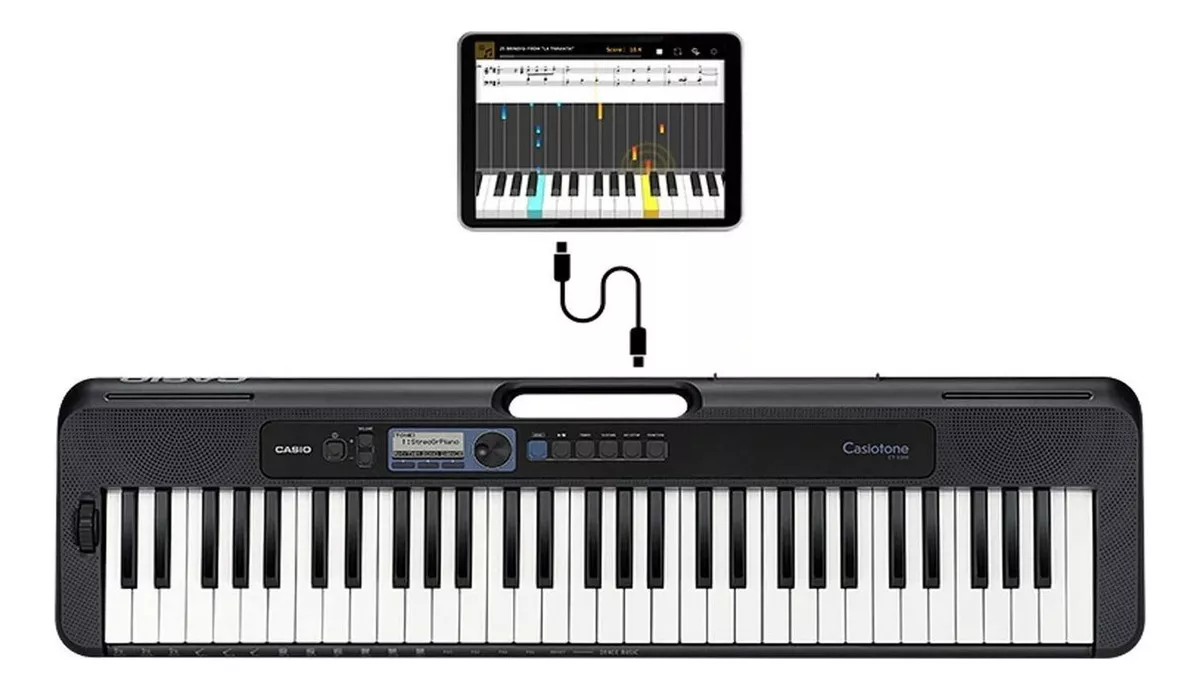 Teclado musical Casio Casiotone CT-S300 61 teclas negro