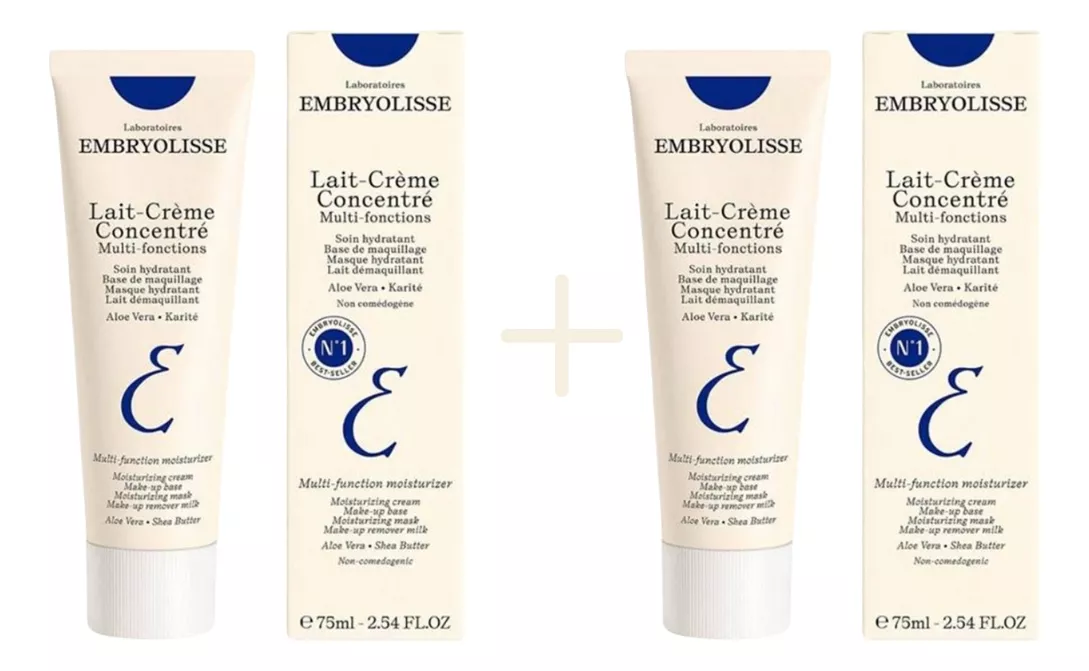 Embryolisse Leche Crema Para La Piel 75ml paquete De 2