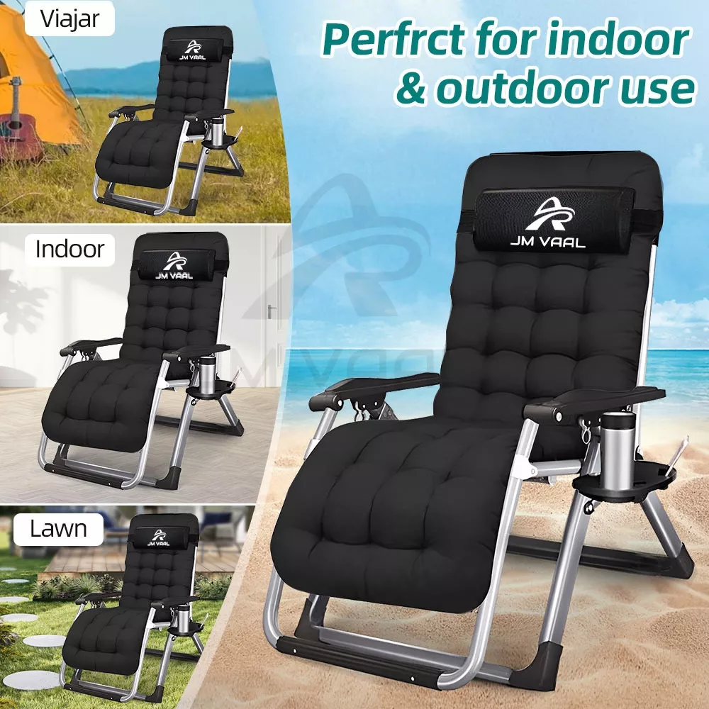 Silla Camastro Plegable Con Colchón Ajustable En 180 Jm Vaal