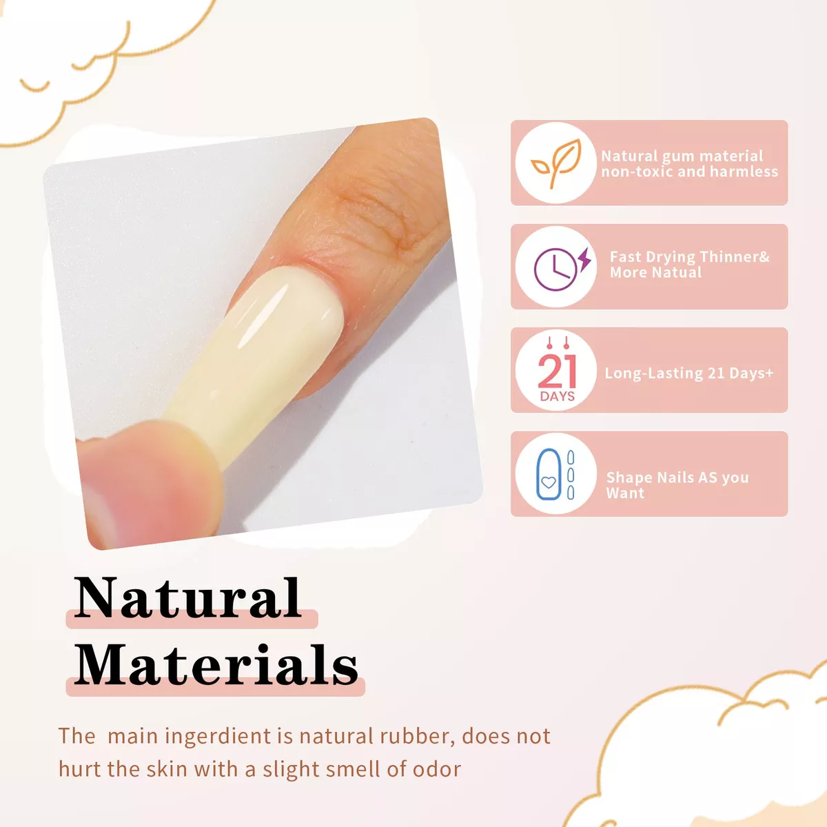 kit Para De Uñas Polygel Completo Acrilicas Beaucat 38 Pcs