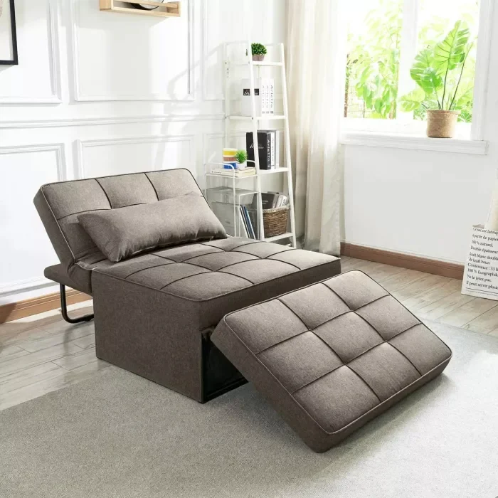CAMA DE INVITADOS PLEGABLE MULTIFUNCIN LINO 4 EN 1