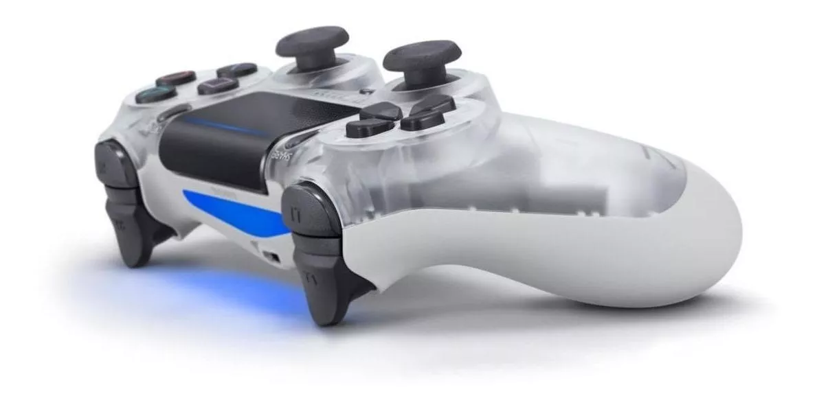 Control joystick inalámbrico Sony PlayStation Dualshock 4 ps4 crystal