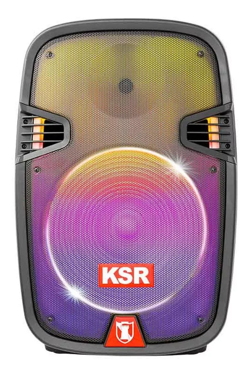 Bocina Bafle 15'' Recargable Kaiser Flama Ksr-link Ksw-4015