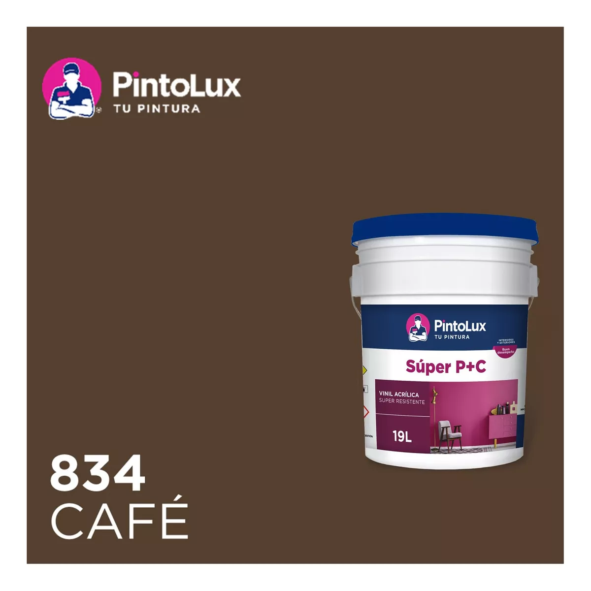 Pintura Pintolux Pc 19l Acrílica