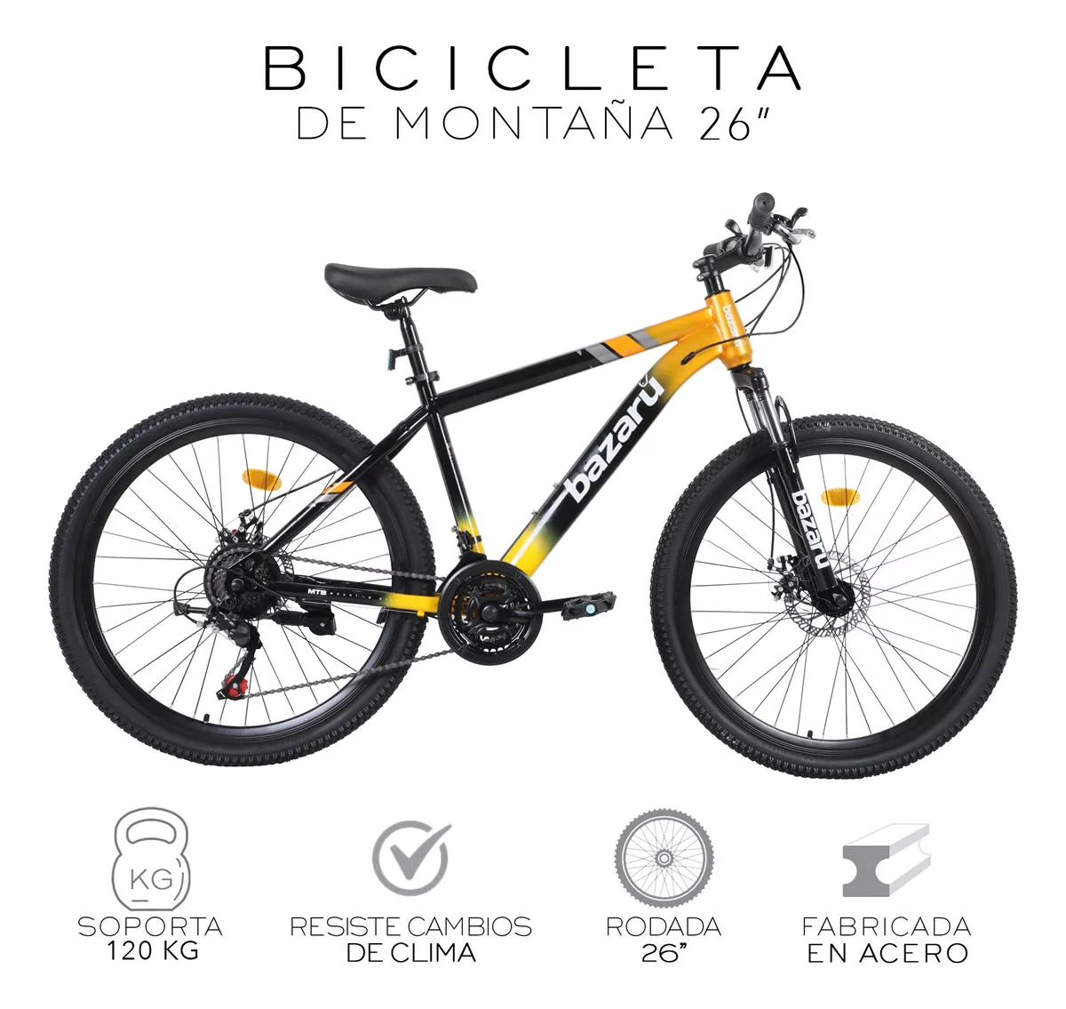 Bicicleta De Montaña Rodada 26 Profesional 21v Nube