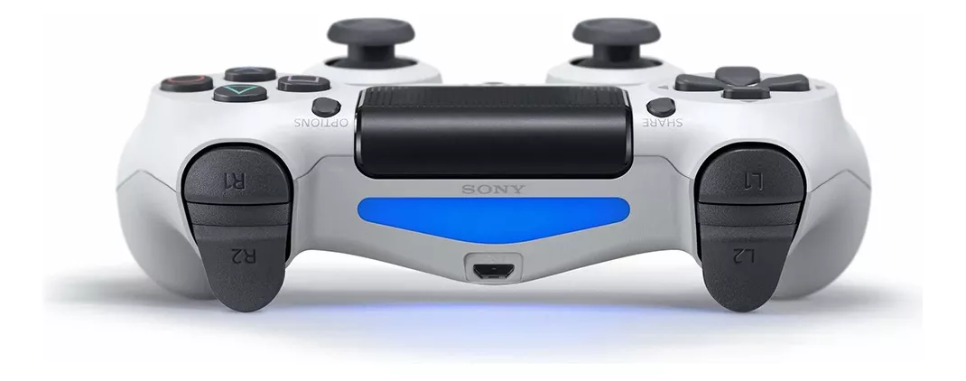 Control joystick inalámbrico Sony PlayStation Dualshock 4 ps4 glacier white