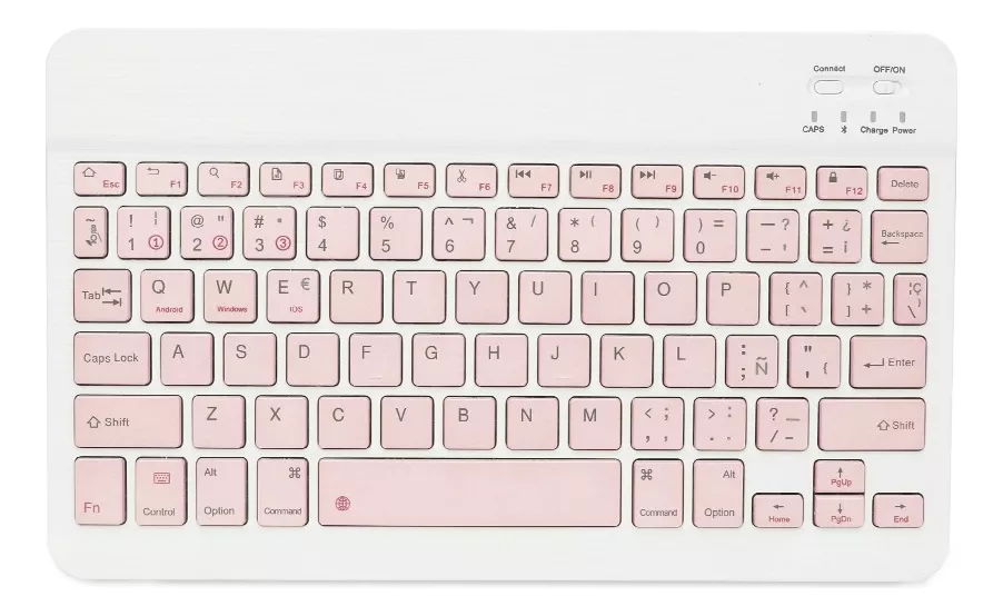 Teclado Inalámbrico Bluetooth Para iPad Android Pc