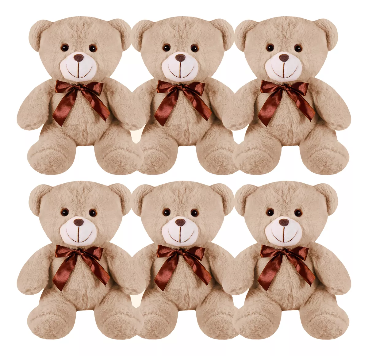 Peluches Mayoreo 6 Pzas Osos De Peluche Pelucheria