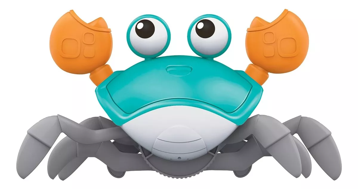 Luz musical con sensor de juguete interactivo Crab en Brasil