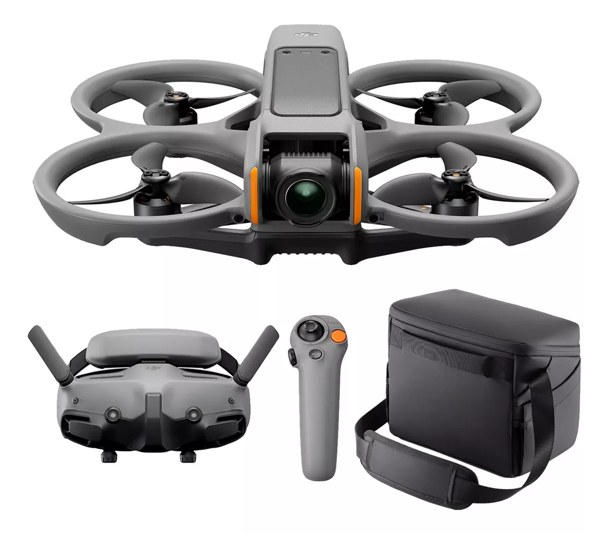 Drone DJI Avata 2 Fly More Combo (3 Baterias) DJI Goggles 3 4K/60FPS Distancia 13KM 23 Min Vuelo