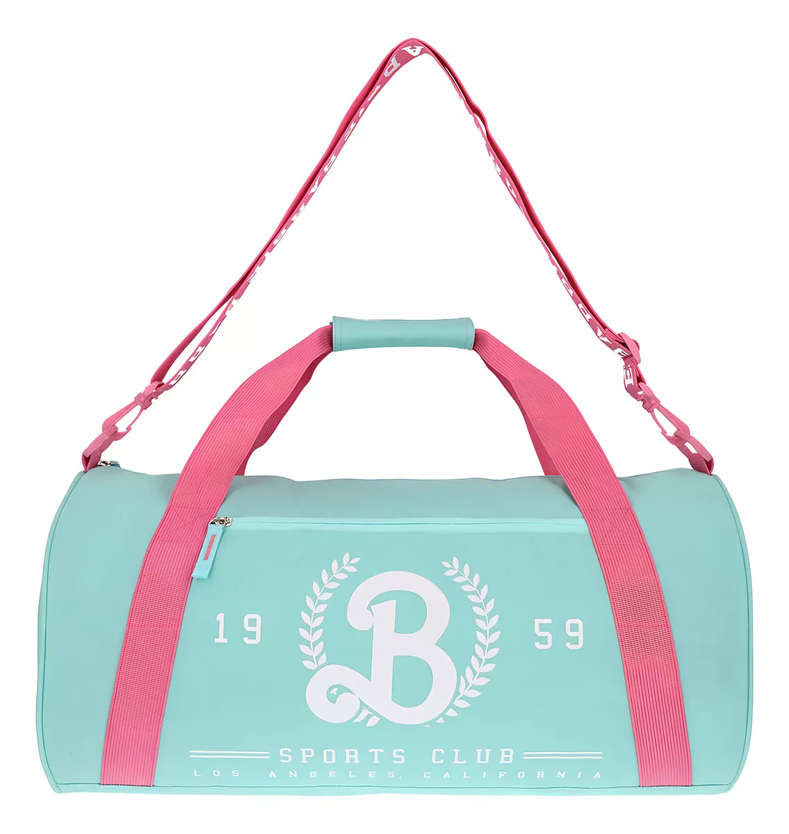 Mochila Para Gym Deportiva Barbie col. 067 Turquesa color Azul Petr&oacute;leo Lisa