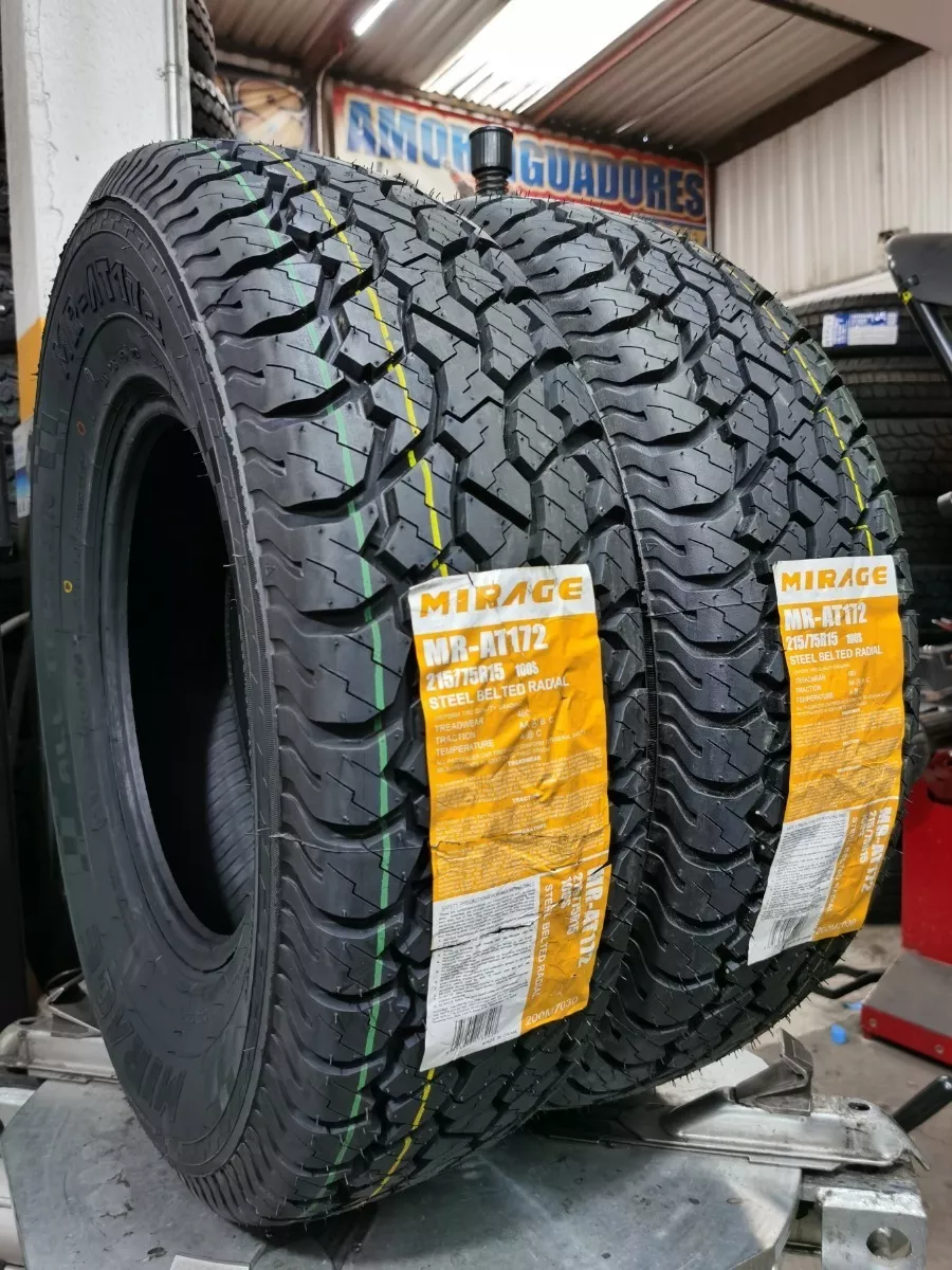 Paquete 2 Llantas 215/75 R15 Mirage Mr-at172 100s