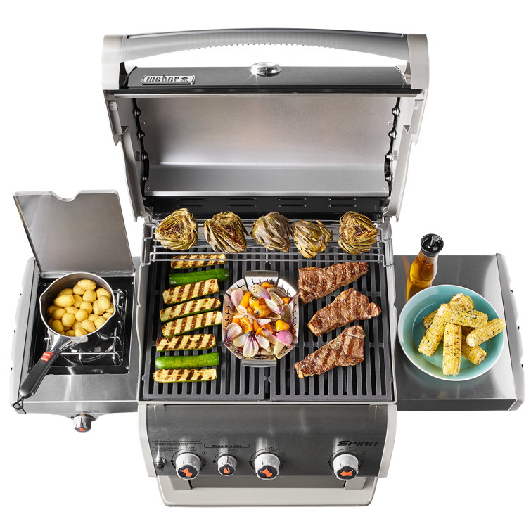 Weber Spirit E-330 Propano líquido, negro