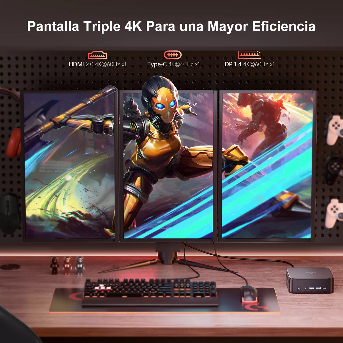 Mini Pc Amd Ryzen 7 5825u 16gb Ram 512gb Con Windows 11 Pro