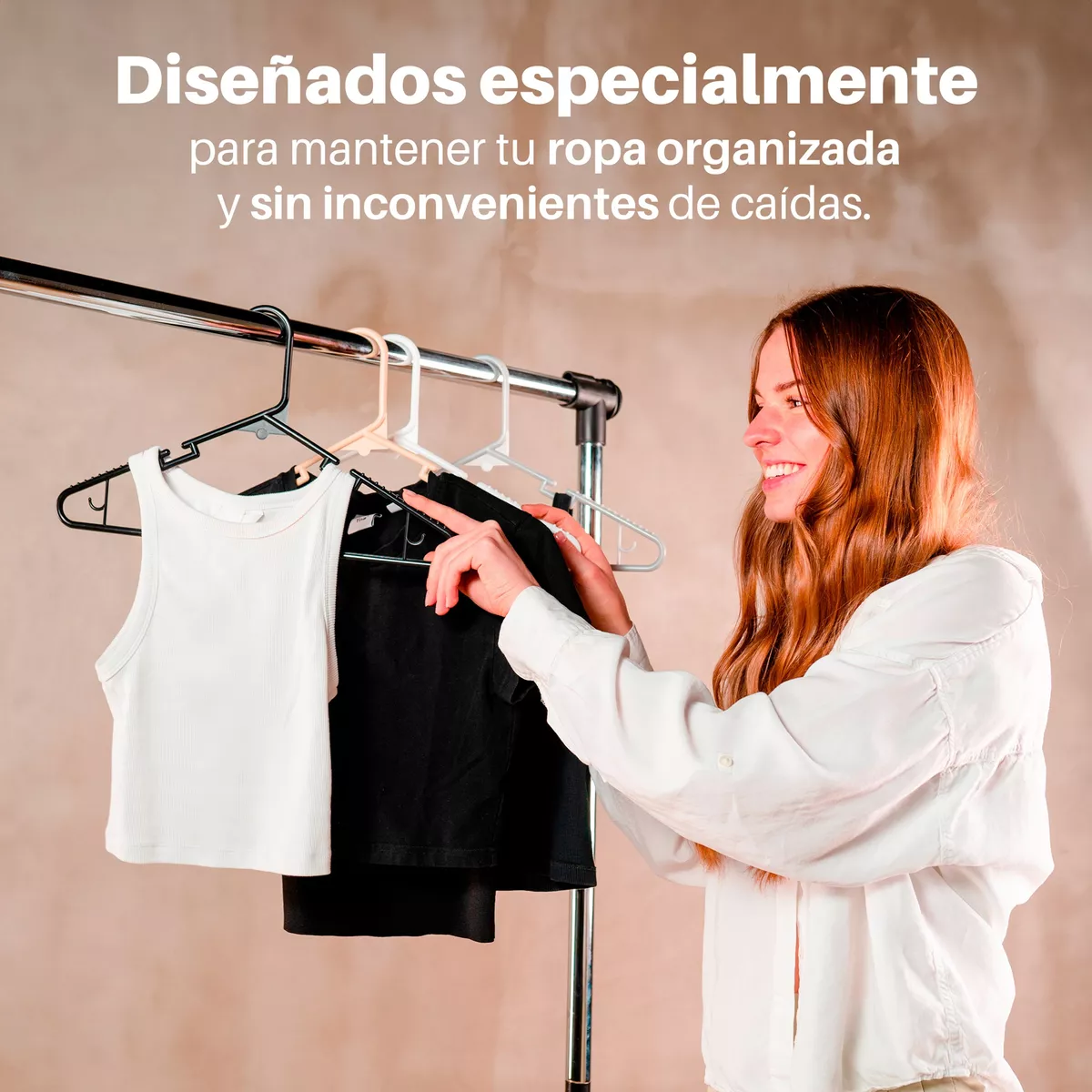100 Ganchos Para Ropa Grandes