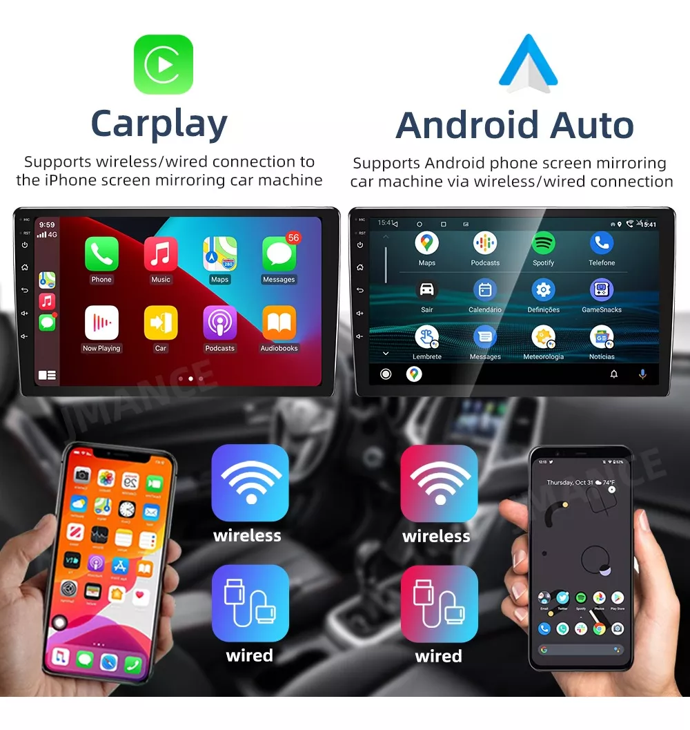 Estéreo 2+32gb Carplay Para Mazda 3 2004-2009 Gps Cámara