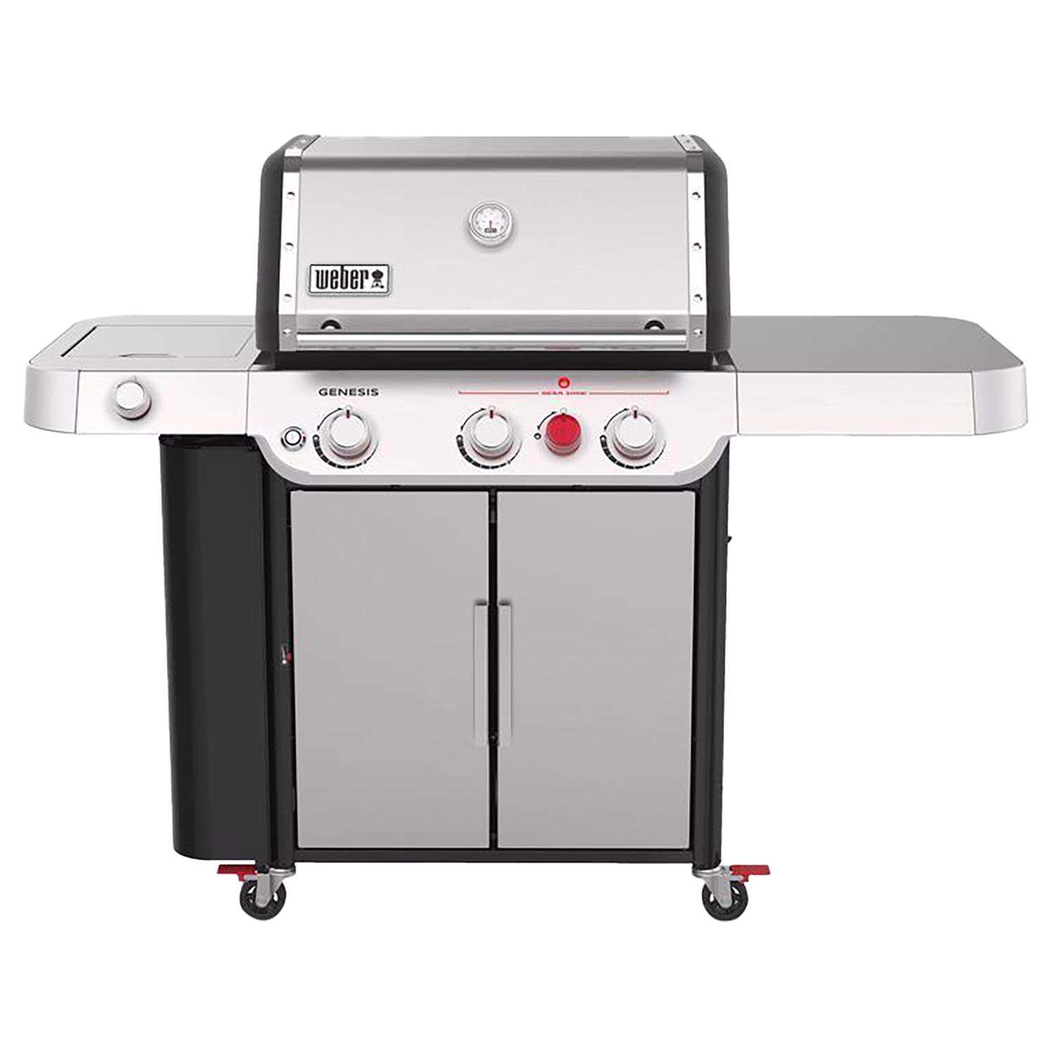 Weber Genesis S-335 3 Burner Liquid Propane Grill acero inoxidable