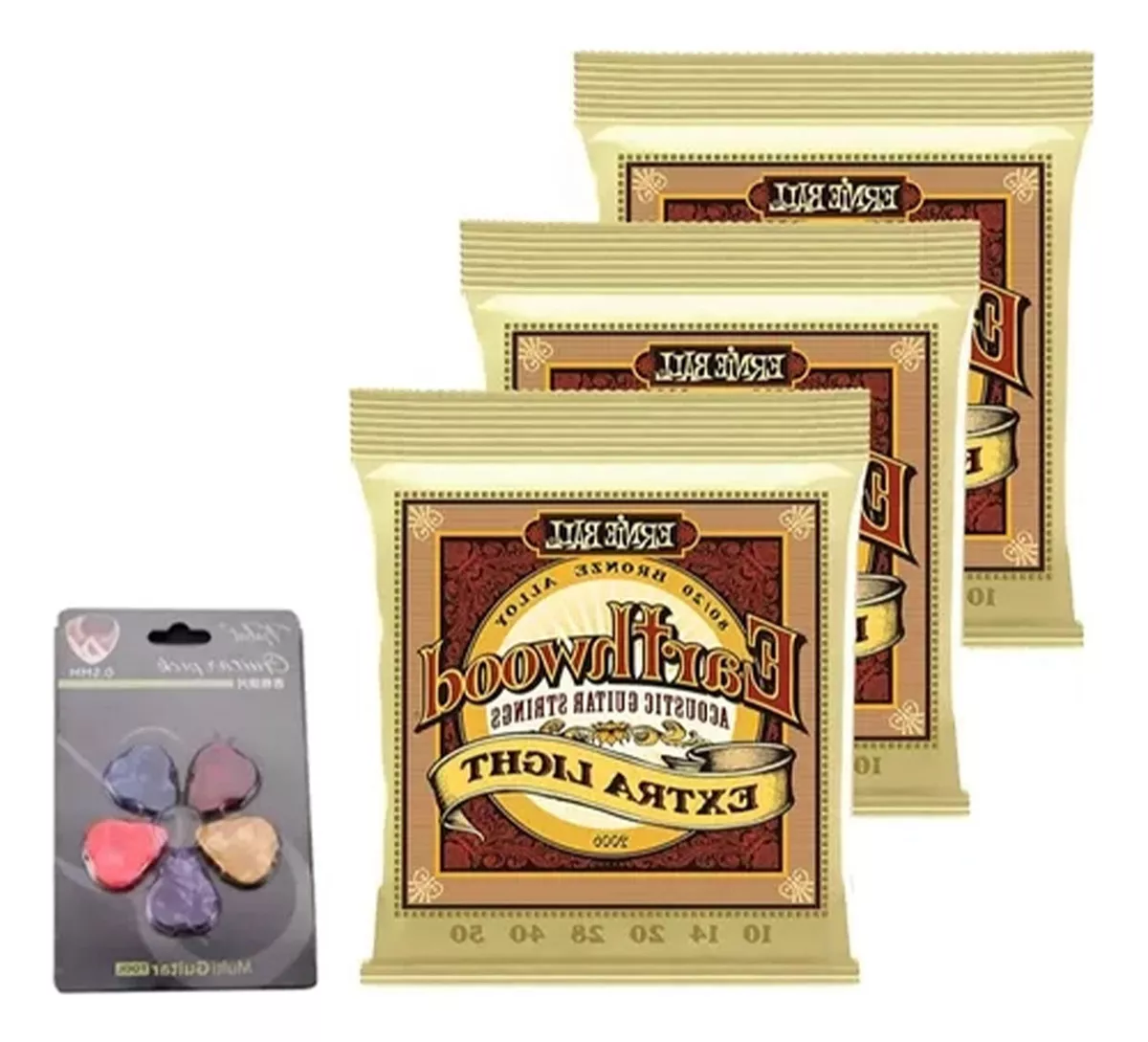3pzs Cuerdas Guitarra Electroacustica Ernie Ball 2006