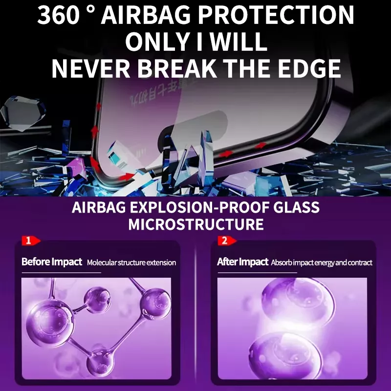2mica Privacidad Cristal Templado Para iPhone kit Instalació
