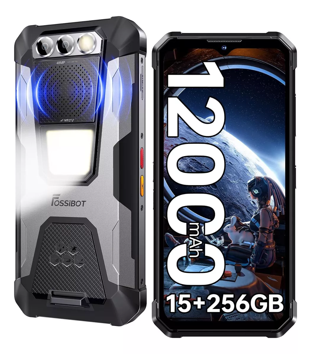 Fossibot F106 Dual SIM 256 GB Negro 8 GB RAM