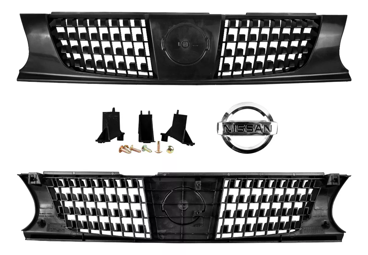 kit Frente Tsuru 3 Depo Faros Cuartos Biseles Parrilla Emble