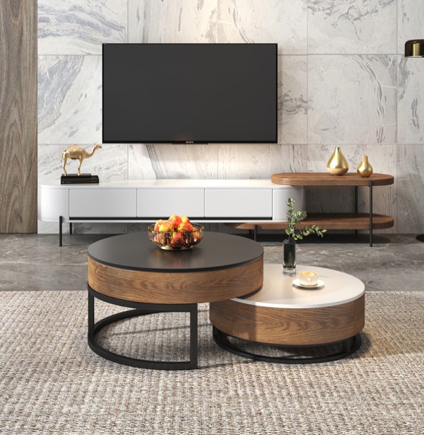 🎉Mesa de centro elevable de estilo escandinavo